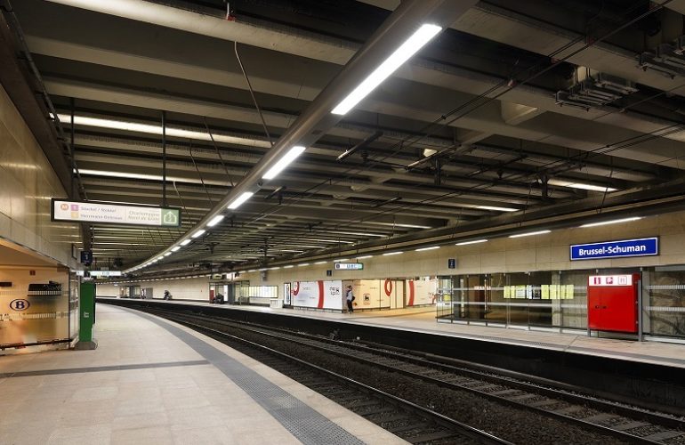 Schuman station - Brussel - c-Dries Van den Brande - 158