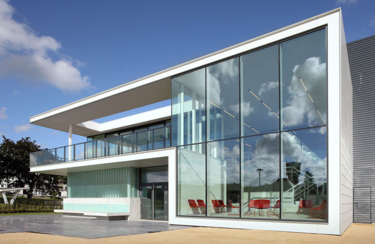 Sporthal De Warande - Wetteren - © VenhoevenCS i.s.m. BURO II & ARCHI+I © Filip Dujardin