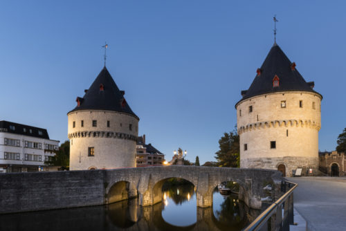 Axioma éclaire un haut-lieu touristique de Courtrai